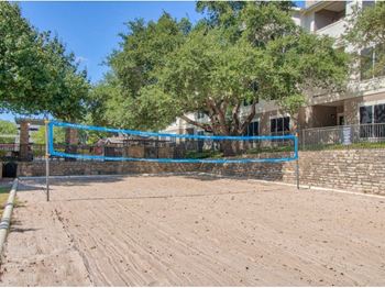 Sand Volleyball Court at Stonelake at the Arboretum, Austin, TX